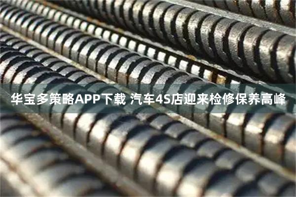 华宝多策略APP下载 汽车4S店迎来检修保养高峰